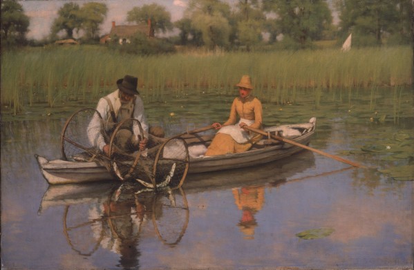 The Bow Net, 1886 by Frederick Goodall